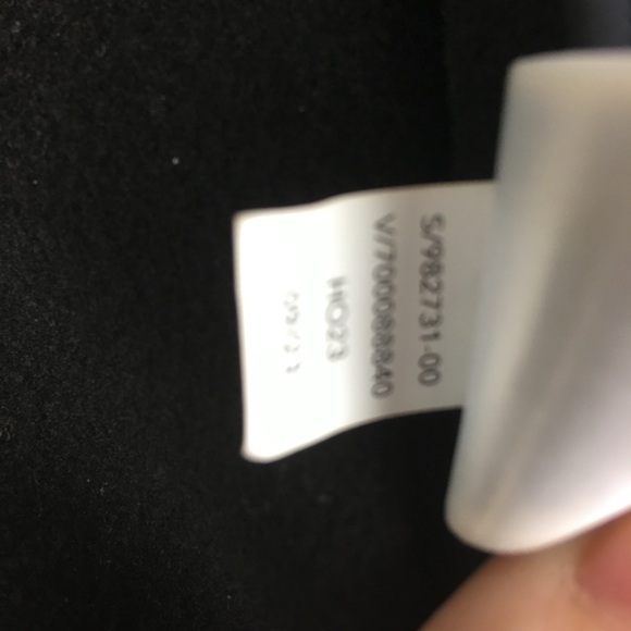 Athleta Inlet Hybrid Quilted Jacket Black Hooded Running Training NWOT Sz L/G - Picture 12 of 13